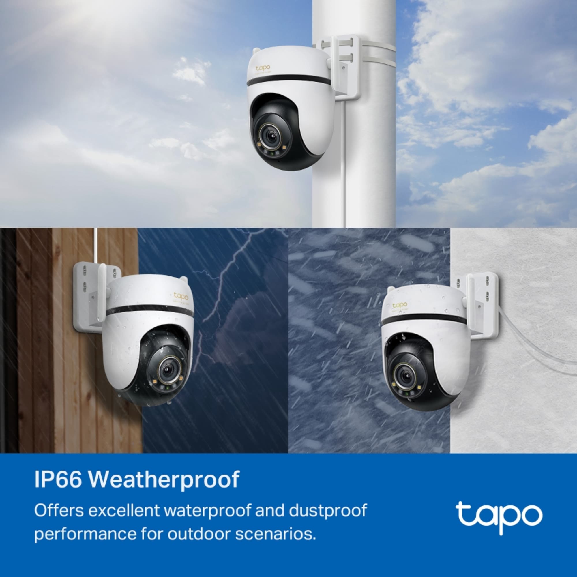 Cámara De Seguridad Tp-Link Tapo C530ws Exterior Visión Nocturna 3K 360° - 8