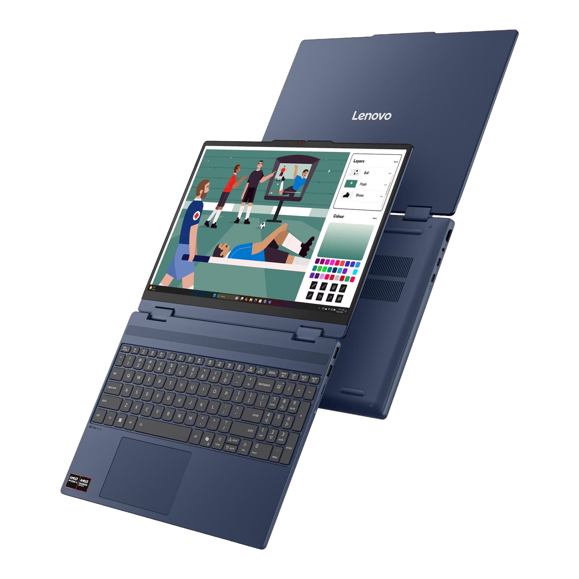 Notebook 2en1 Lenovo 15,3'' Ryzen AI 5 16gb 512gb Win11 Copilot+ Pc - 6