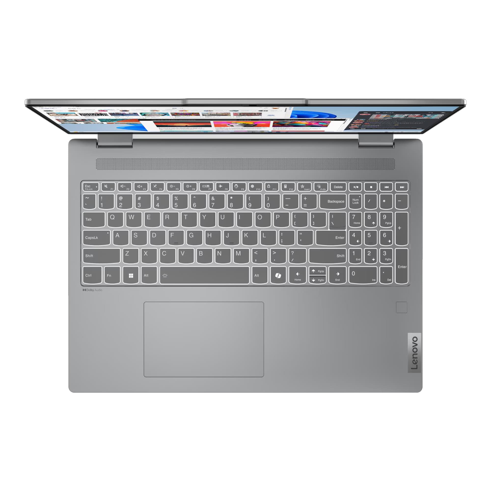 Notebook 2en1 Lenovo 16'' Táctil Ryzen 7 16gb 1tb Win11 - 9