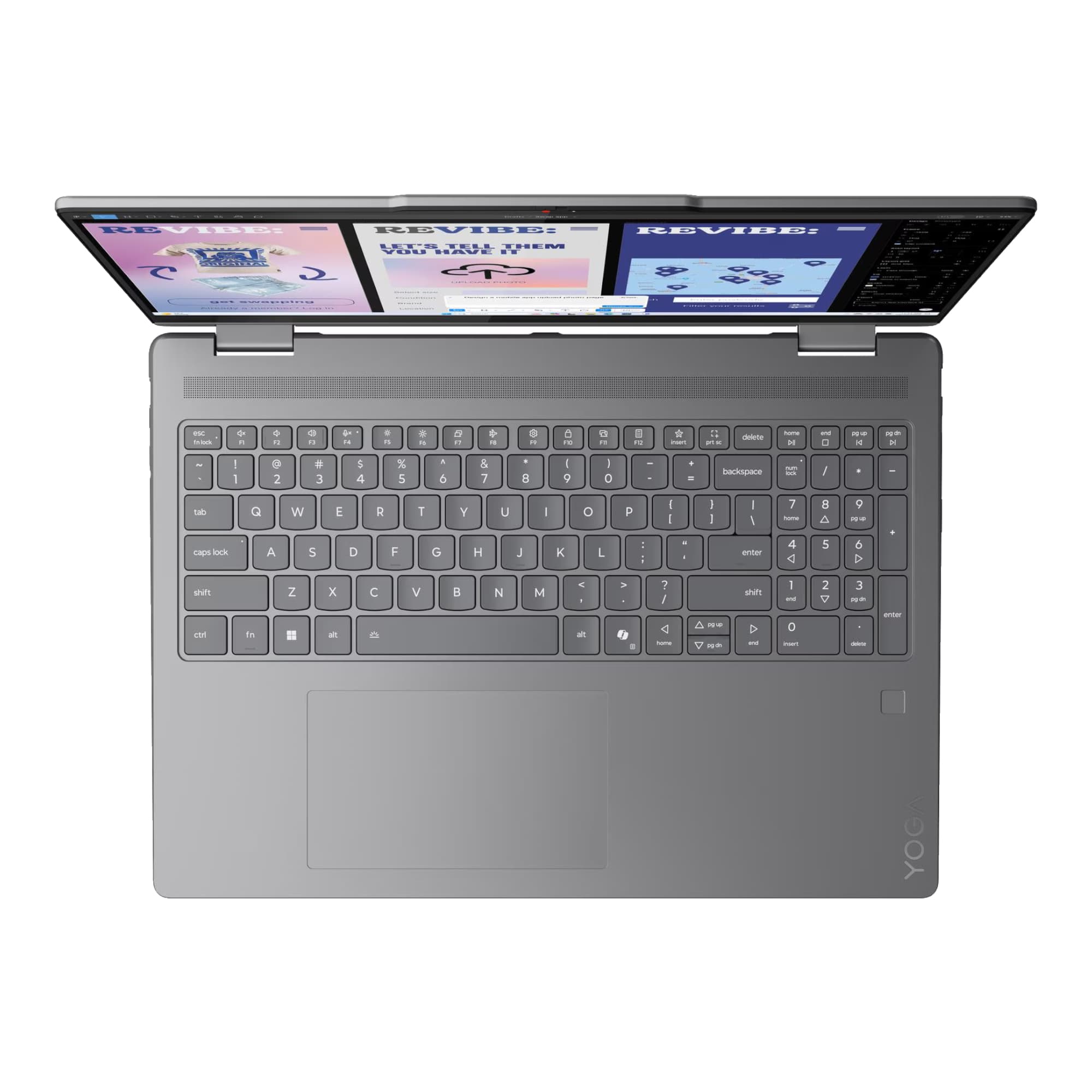 Notebook 2en1 Lenovo 16'' Táctil Core Ultra 7 16gb 1tb Win11 Ai Pc - 6