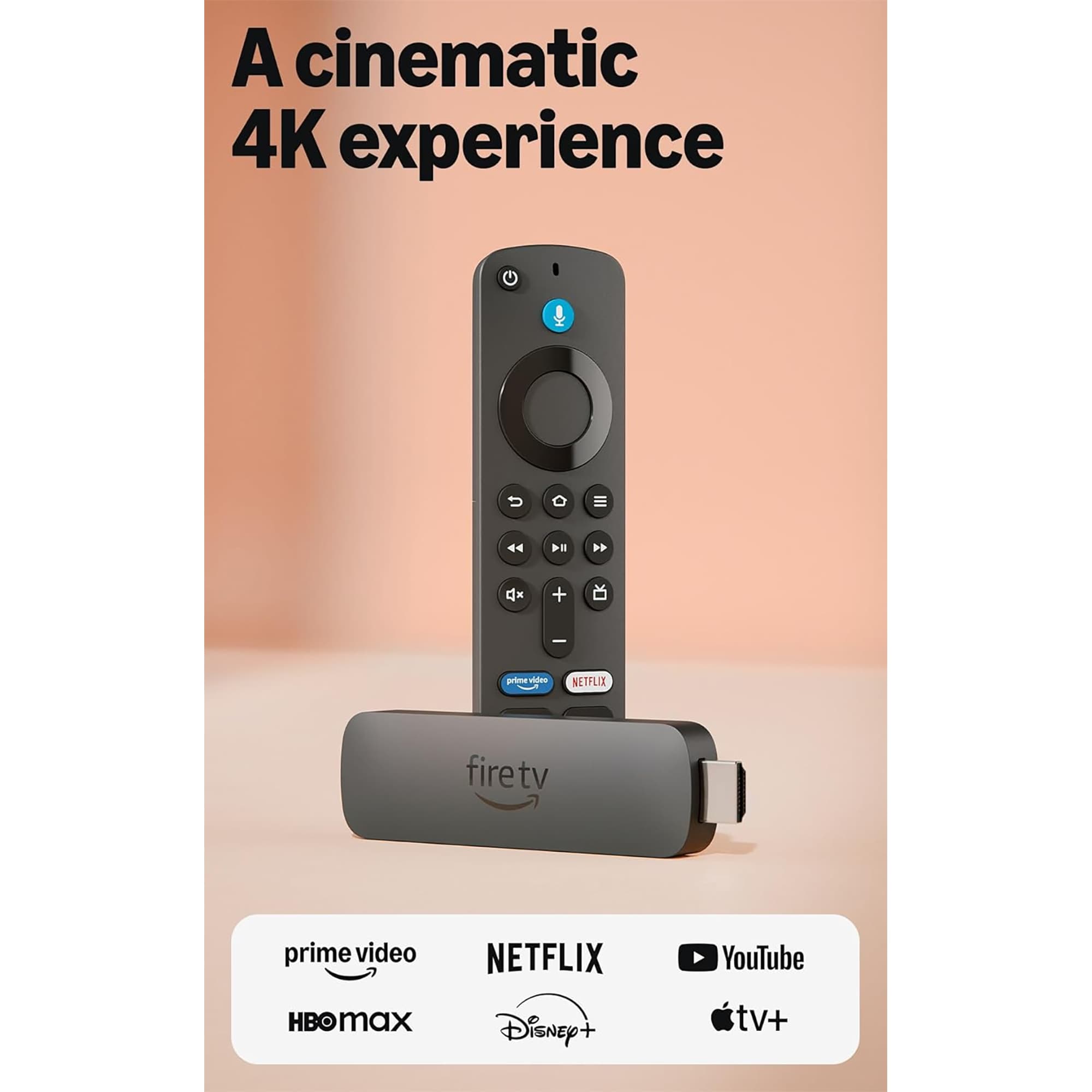 Amazon Fire Tv Stick 4k Plus Control Remoto Alexa - 3