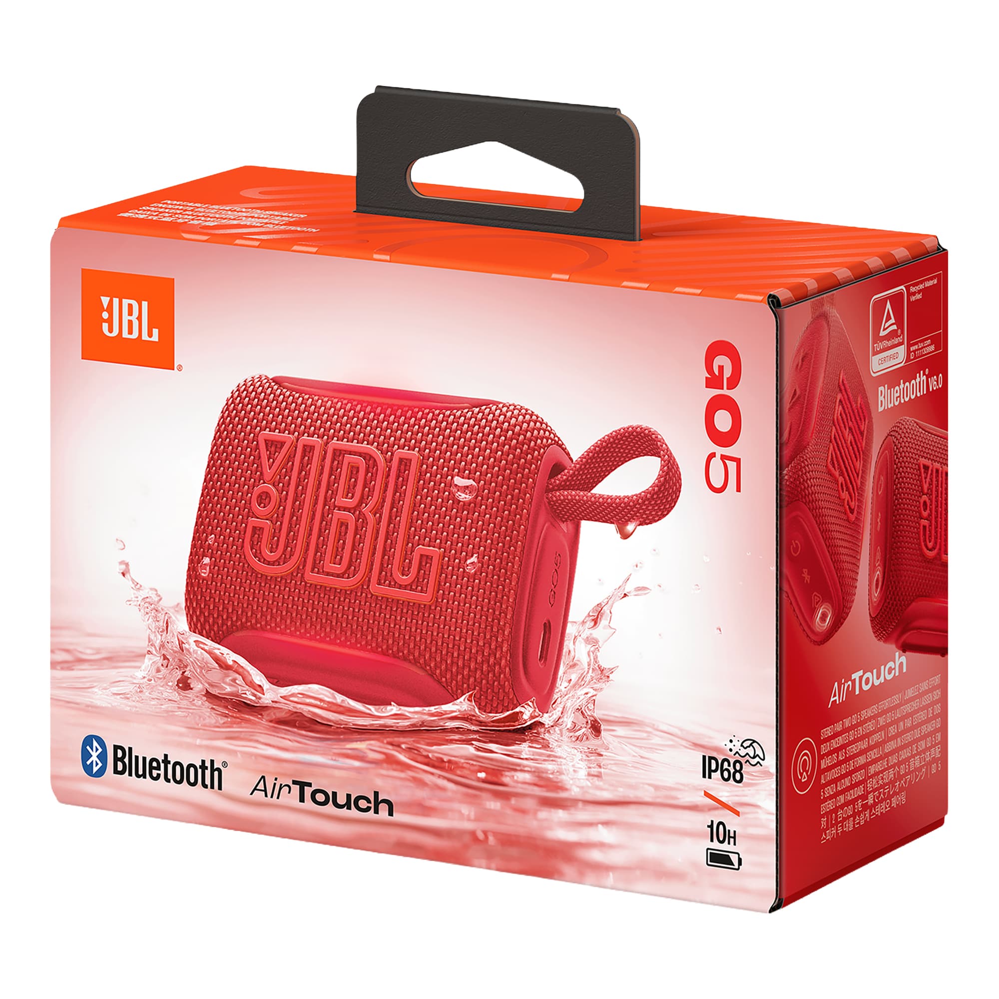 Parlante Inalámbrico Bluetooth Jbl Go 5 Ip68 4,8w - 8