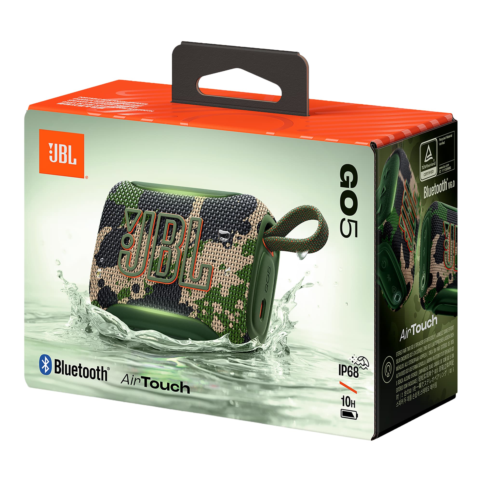Parlante Inalámbrico Bluetooth Jbl Go 5 Ip68 4,8w - 8