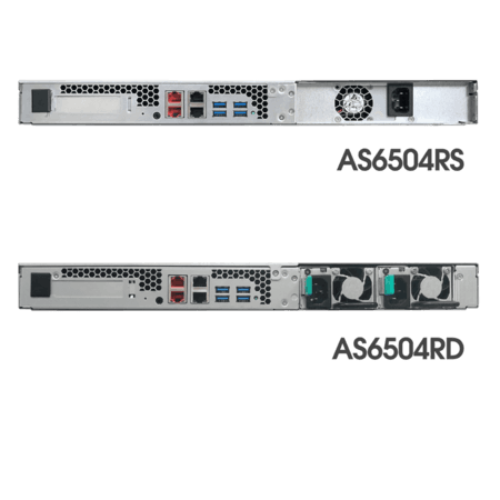 NAS ASUSTOR AS6504RS 4 BAHÍAS / 8GB DDR4 AMPLIABLE / C3538 - 2