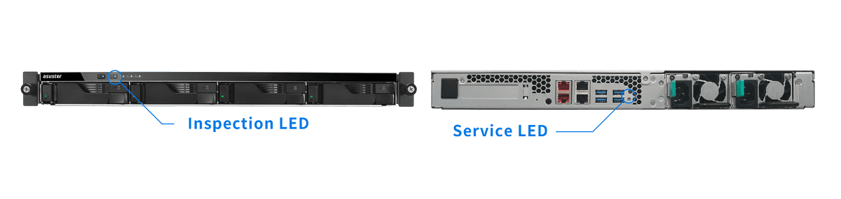 NAS ASUSTOR AS6504RD 4 BAHÍAS / 8GB DDR4 AMPLIABLE / C3538 - 4