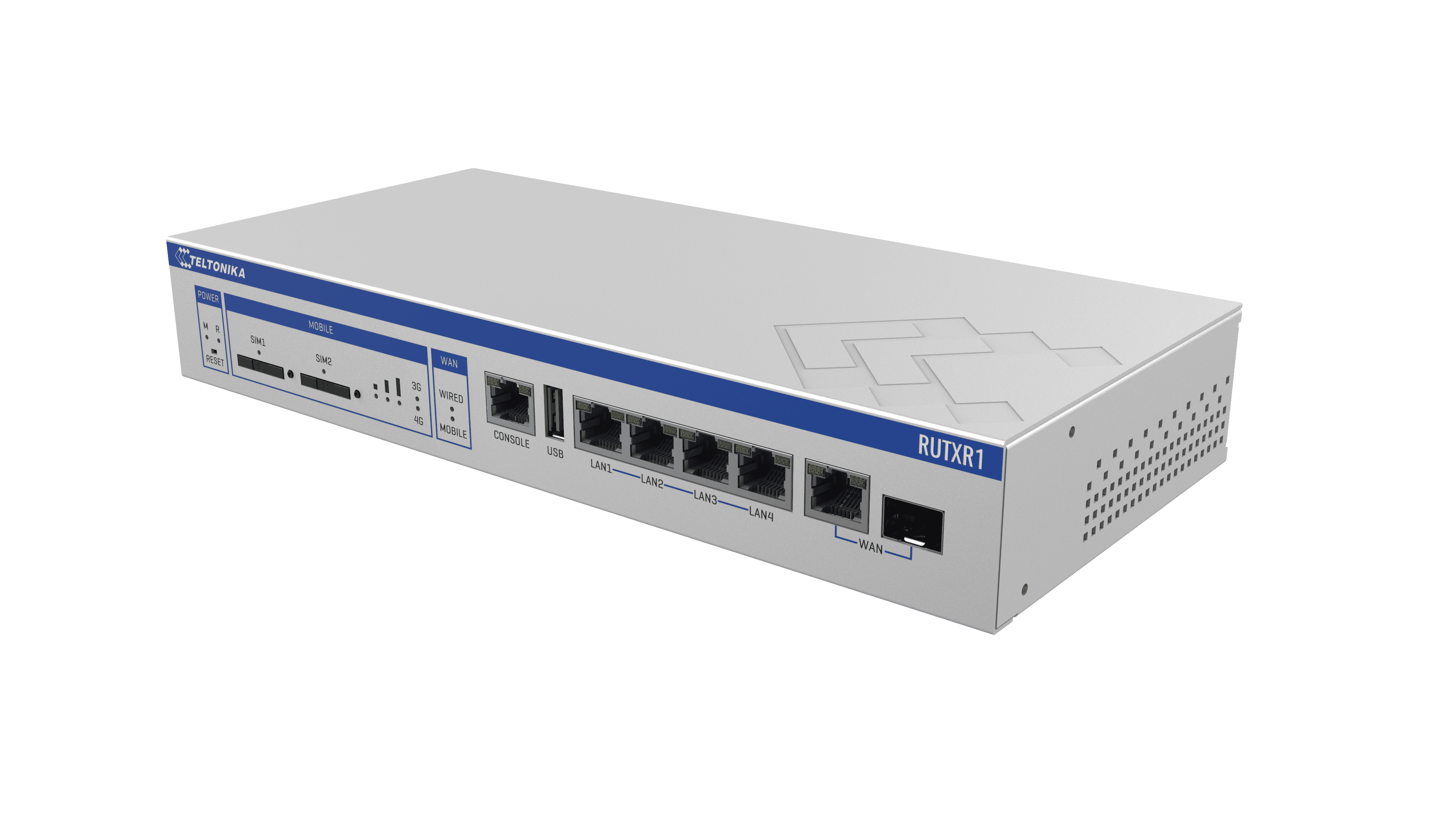 RUTXR1 ROUTER TELTONIKA WIFI 2X LTE-CAT6 5XGB ETH (1 WAN)