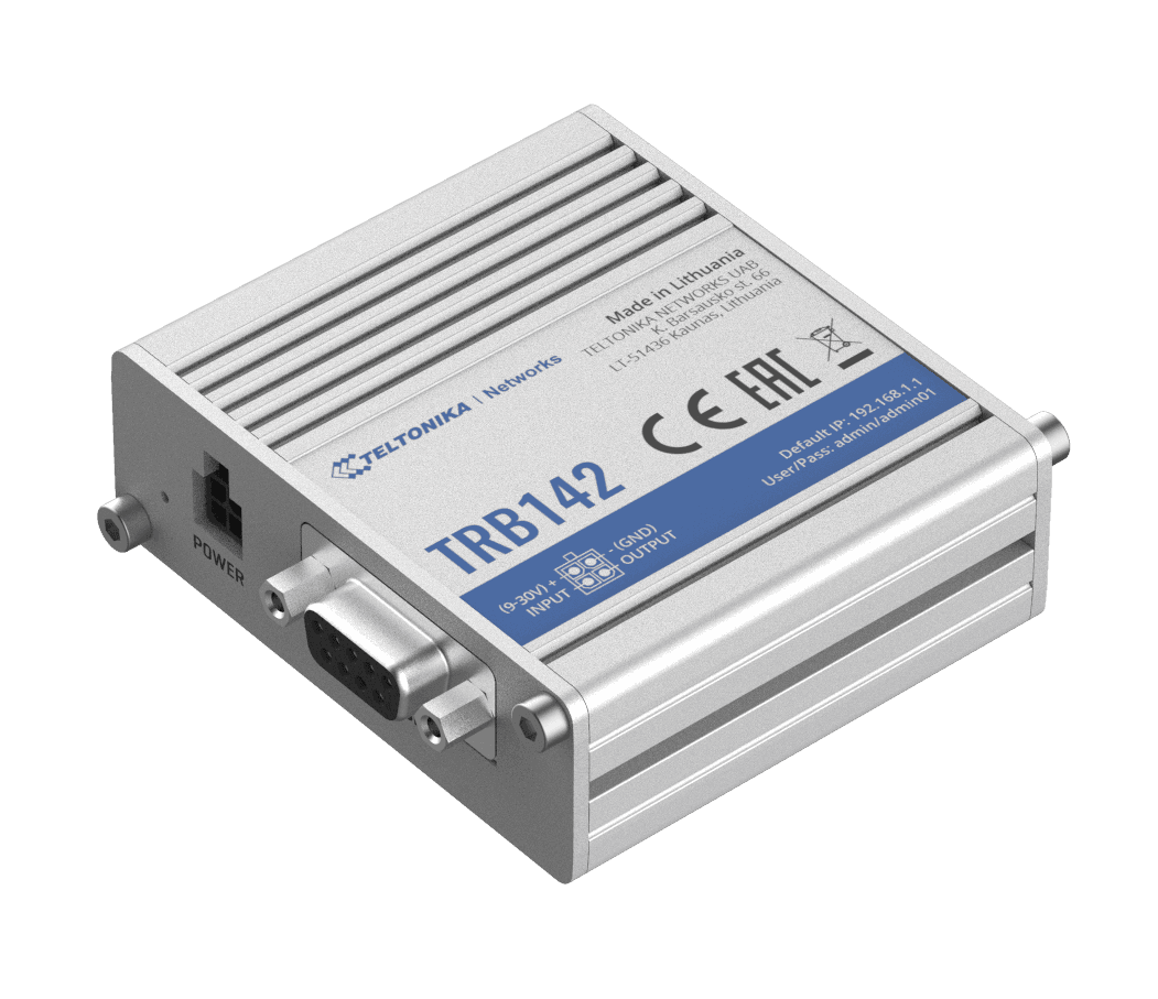 GATEWAY TELTONIKA TRB142 1 X LTE, RS232