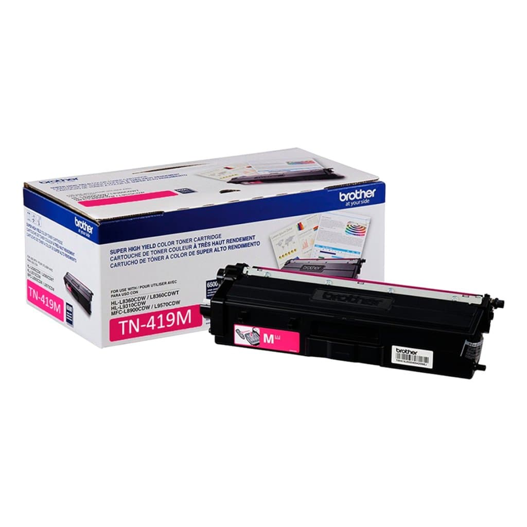 CARTUCHO BROTHER TN419M MAGENTA HL-L8360CDW/ MFC-L8900CDW