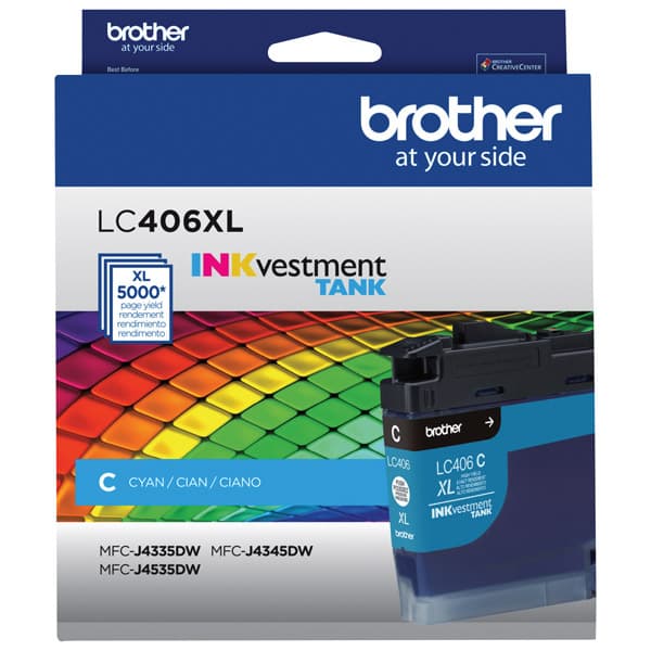 CARTUCHO DE TINTA BROTHER CYAN PARA INKJET MFCJ6955DW - 2