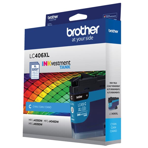 CARTUCHO DE TINTA BROTHER CYAN PARA INKJET MFCJ6955DW - 3