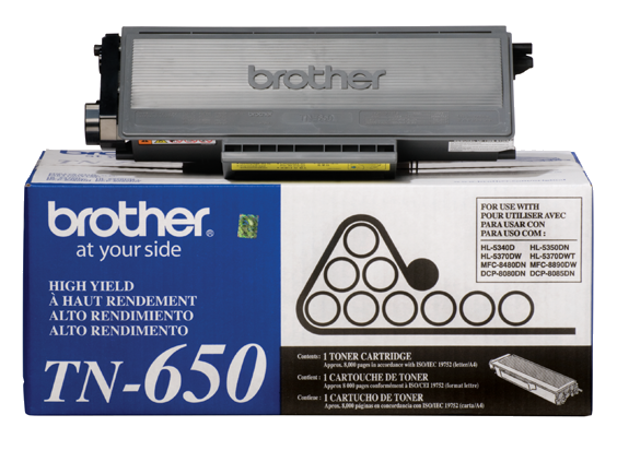 TONER  LÁSER BROTHER TN650 PARA 5340D/5350DN/5370DW/8080DN/8