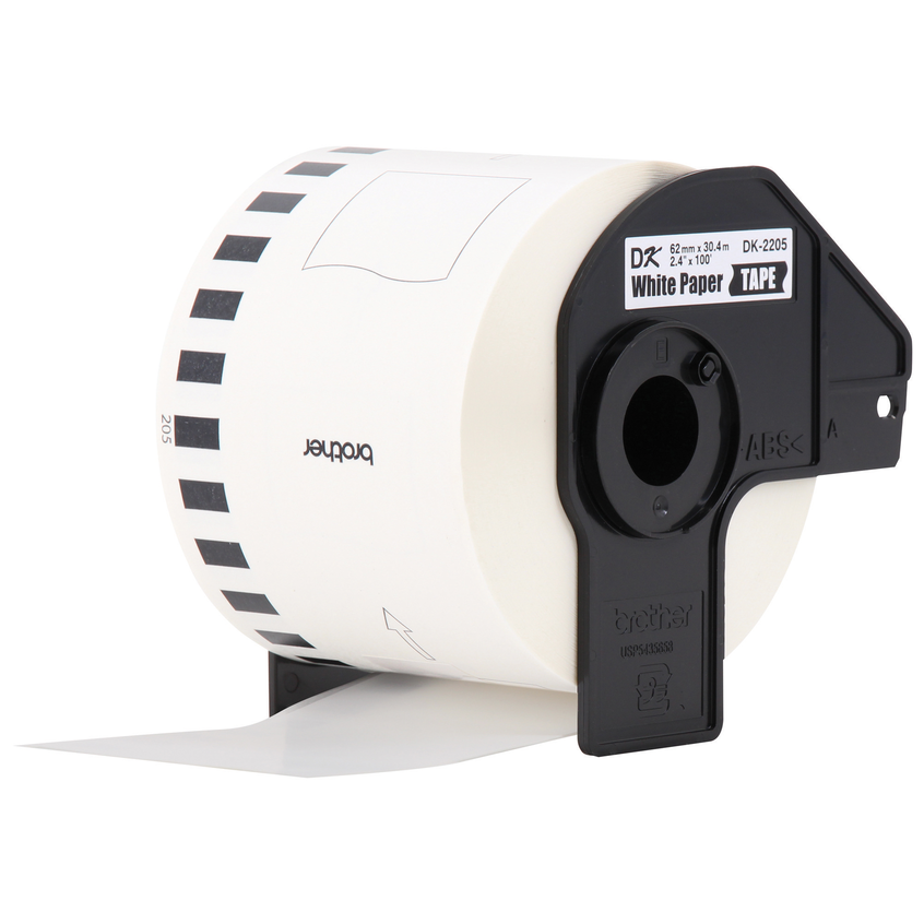 ETIQUETAS BROTHER DK2205 (ROLLO CONTINUO 62 MM) - 4