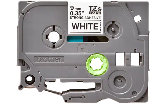 CINTA BROTHER DOBLE ADHESIVO NEGRO/BLANCO 9MM - 2