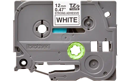 CINTA DOBLE ADHESIVO BROTHER NEGRO/BLANCO 12MM - 2