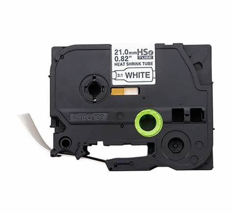 CINTA BROTHER TERMOCONTRAIBLE NEGRO/BLANCO 24MM