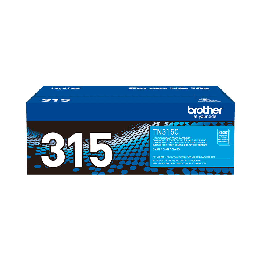 CARTUCHO DE TÓNER BROTHER CYAN TN315C PARA - HL - 4150CDN