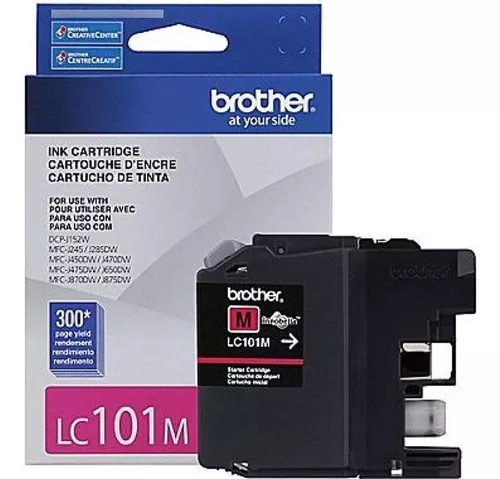 CARTUCHO DE TINTA BROTHER MAGENTA LC101M PARA  INKJET DCPJ15