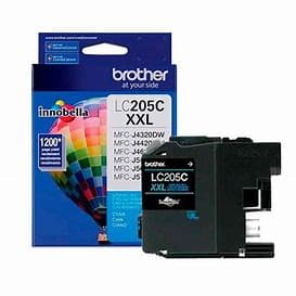 CARTUCHO DE TINTA BROTHER CYAN LC205C PARA INKJET MFC4620DW - 2