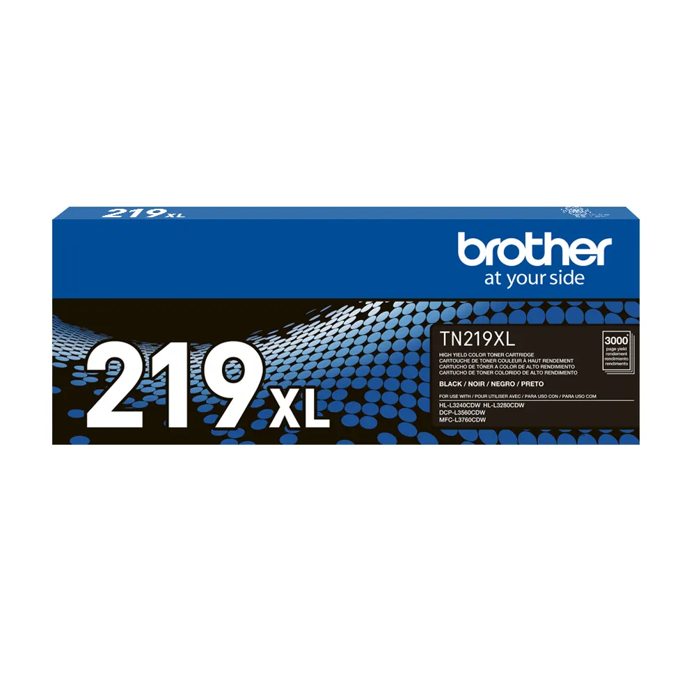 CARTUCHO TONER BROTHER TN219XLBK NEGRO DCP-L3560CDW.