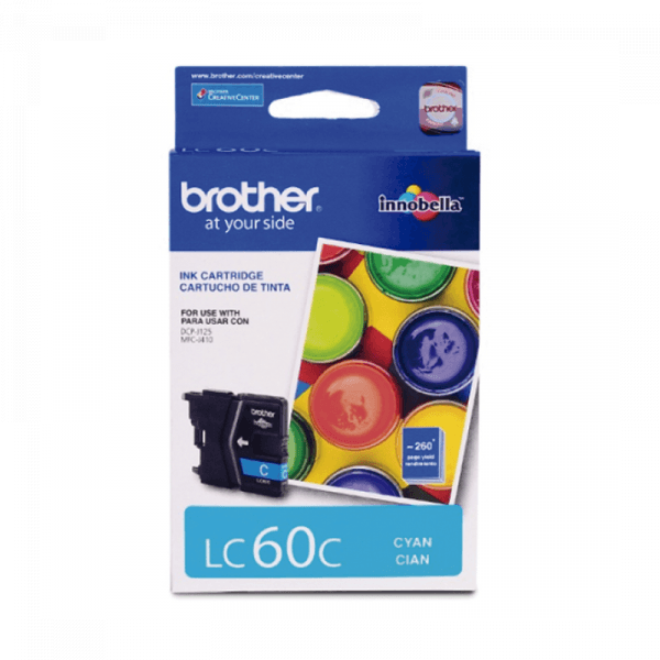 CARTUCHO DE TINTA BROTHER CYAN PARA INKJET DCPJ125 Y MFCJ410