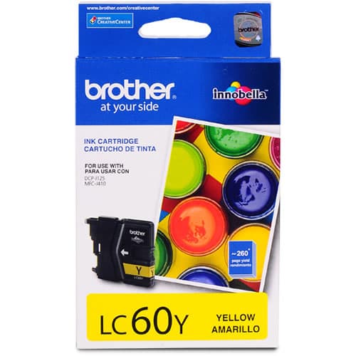 CARTUCHO DE TINTA BROTHER YELLOW PARA INKJET DCPJ125 Y MFCJ4