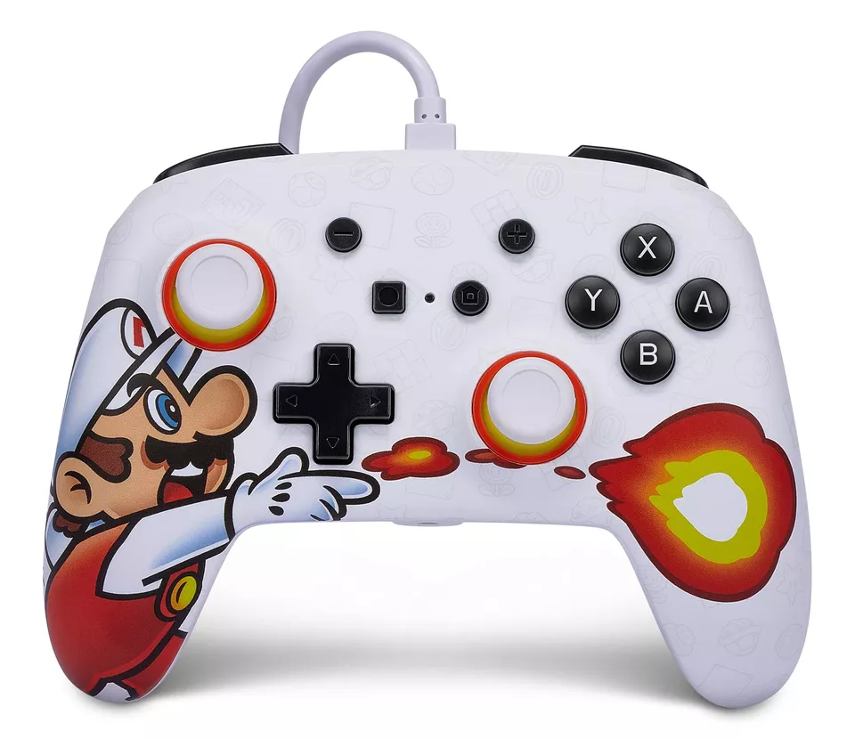 CONTROL + ESTUCHE FIREBALL P/ NINTENDO SWITCH