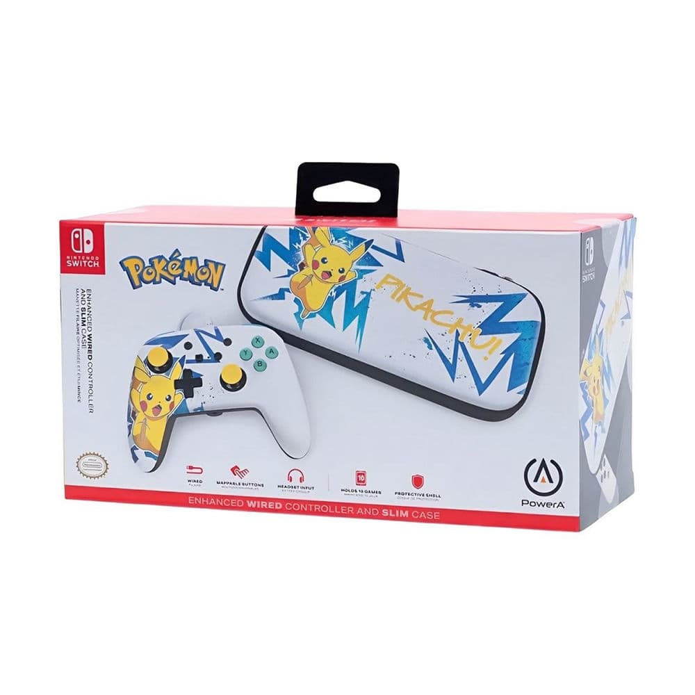 CONTROL + ESTUCHE POKEMON P/ NINTENDO SWITCH - 3