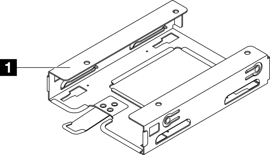 ST50 V2 2.5" DRIVE BAY 2 CAGE KIT