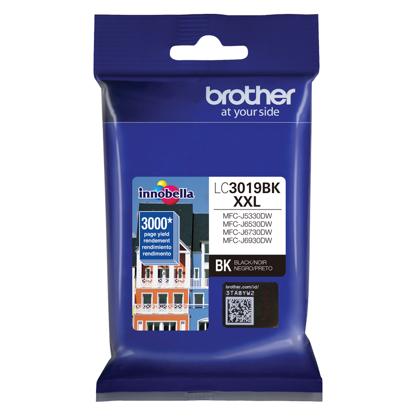 CARTUCHO DE TINTA BROTHER NEGRO  LC3019BK PARA INKJET MFCJ67