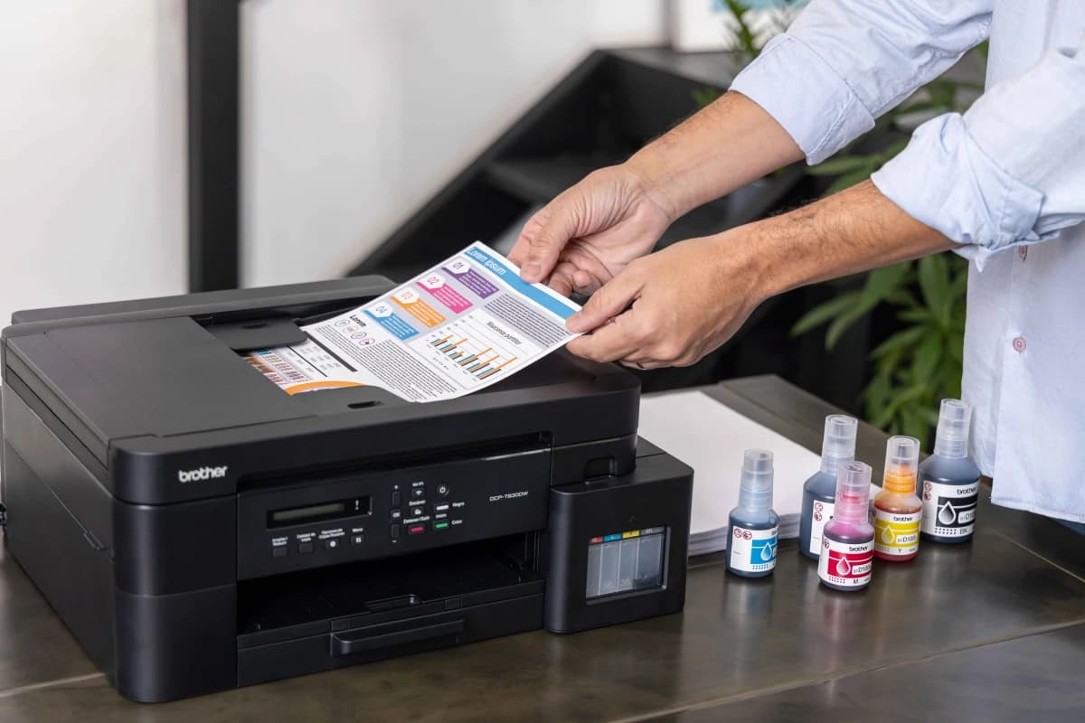 IMPRESORA MULTIFUNCIÓN BROTHER WIFI/RED COLOR DCP-T830W - 3