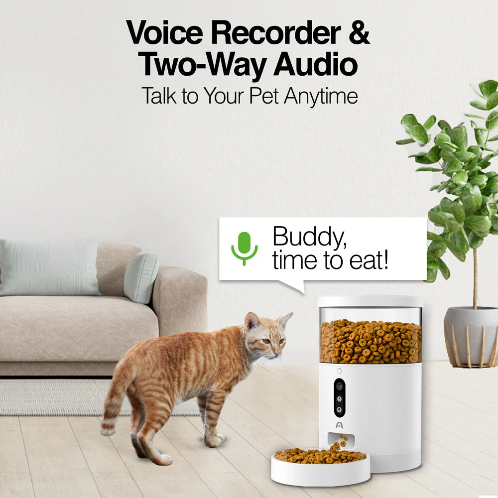 DISPENSADOR PARA MASCOTAS SMART WIFI+BT ARGOM - 4