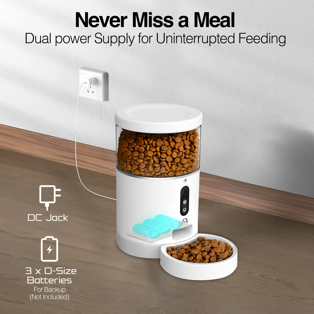 DISPENSADOR PARA MASCOTAS SMART WIFI+BT ARGOM - 7