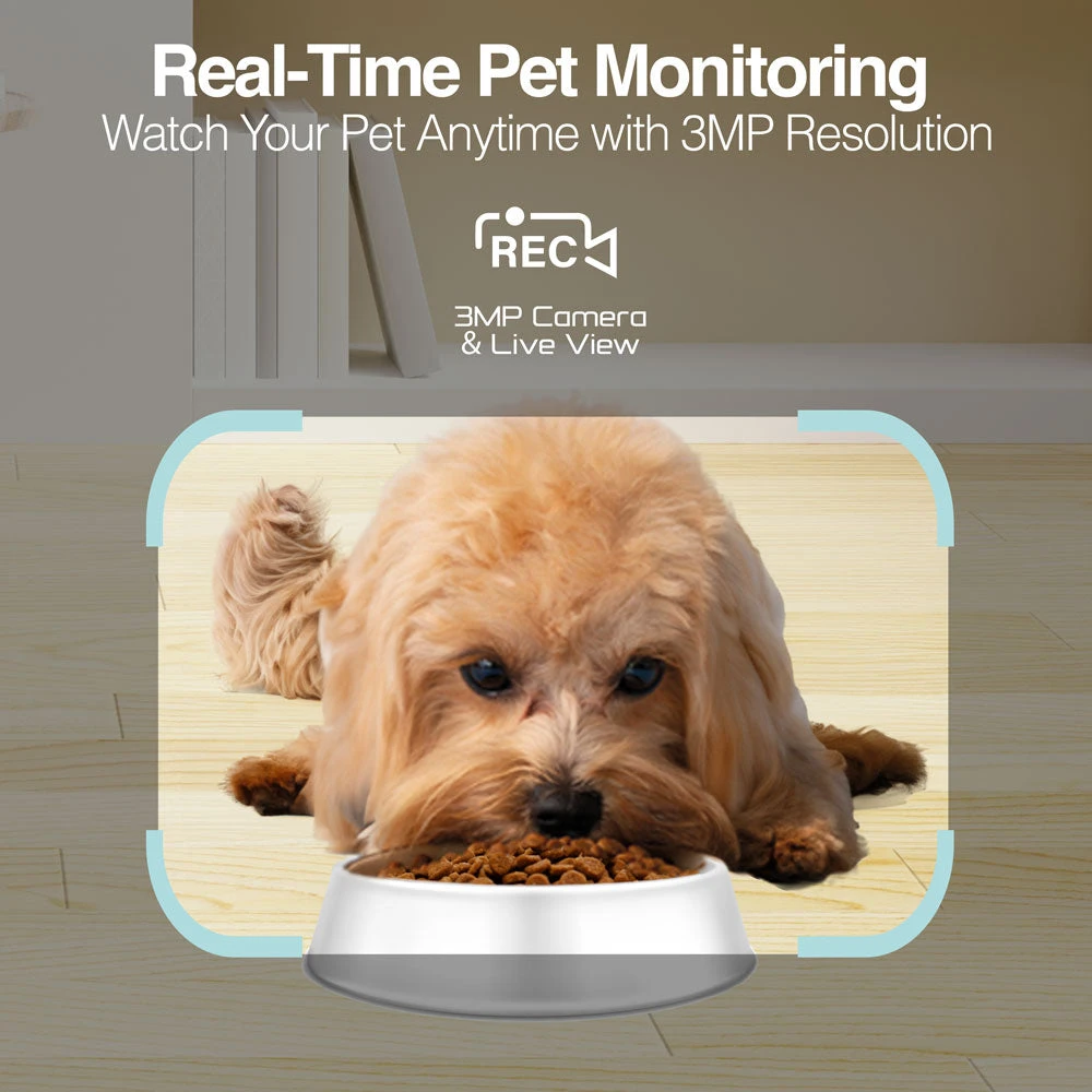 DISPENSADOR PARA MASCOTAS SMART WIFI+BT ARGOM - 2