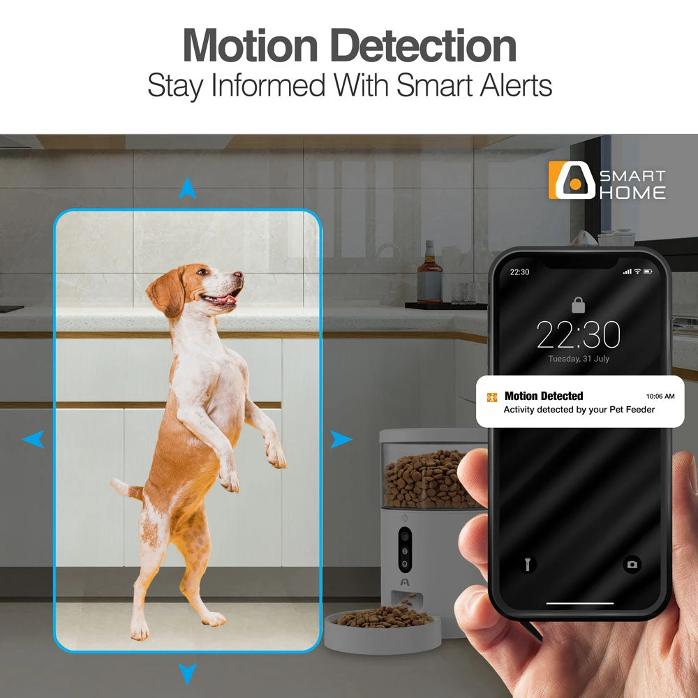 DISPENSADOR PARA MASCOTAS SMART WIFI+BT ARGOM - 9
