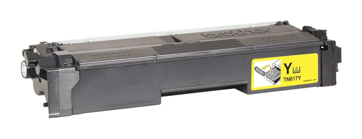 CARTUCHO TONER BROTHER TN617BK YELLOW REND 10.000 PAG APROX - 2