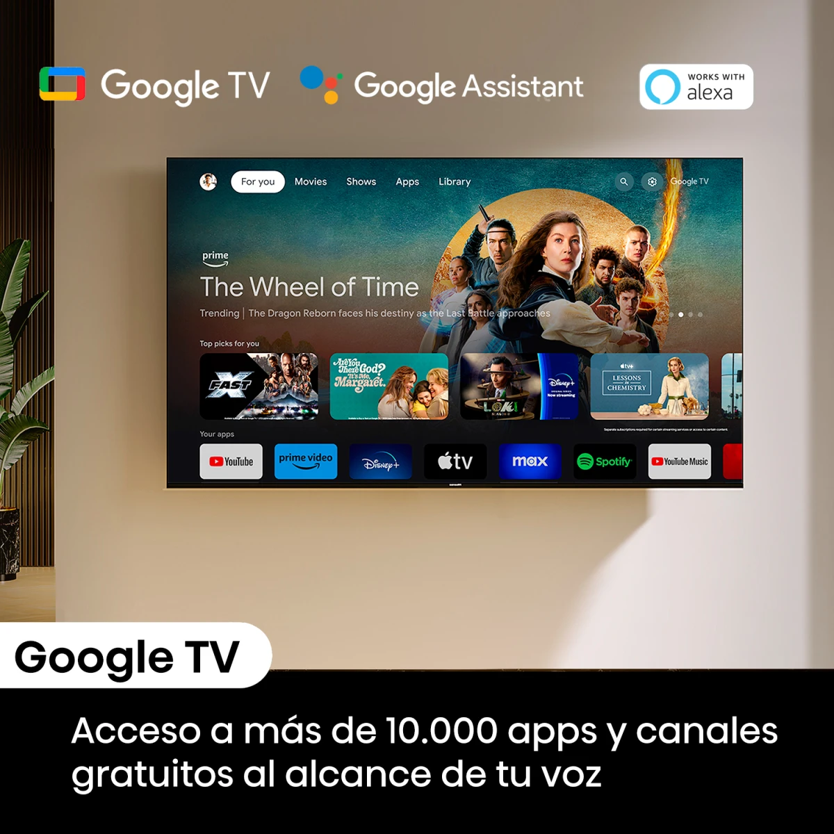 SMART TV HISENSE 55" MINI-LED SERIE U6N 4K ULTRA UHD - 5