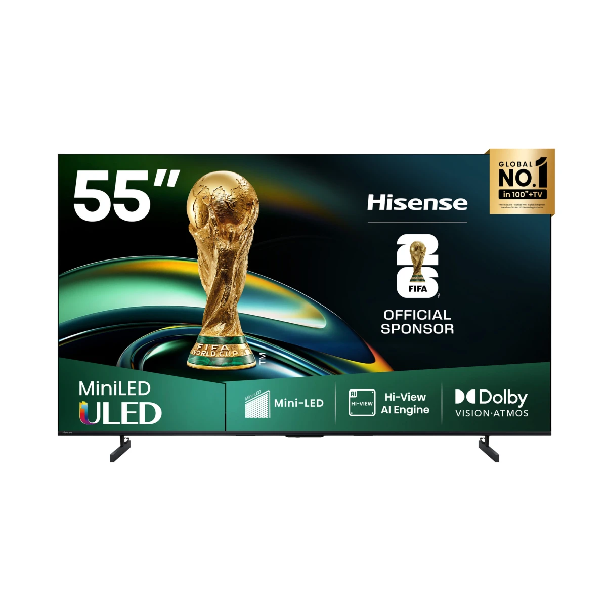 SMART TV HISENSE 55" MINI-LED SERIE U6N 4K ULTRA UHD