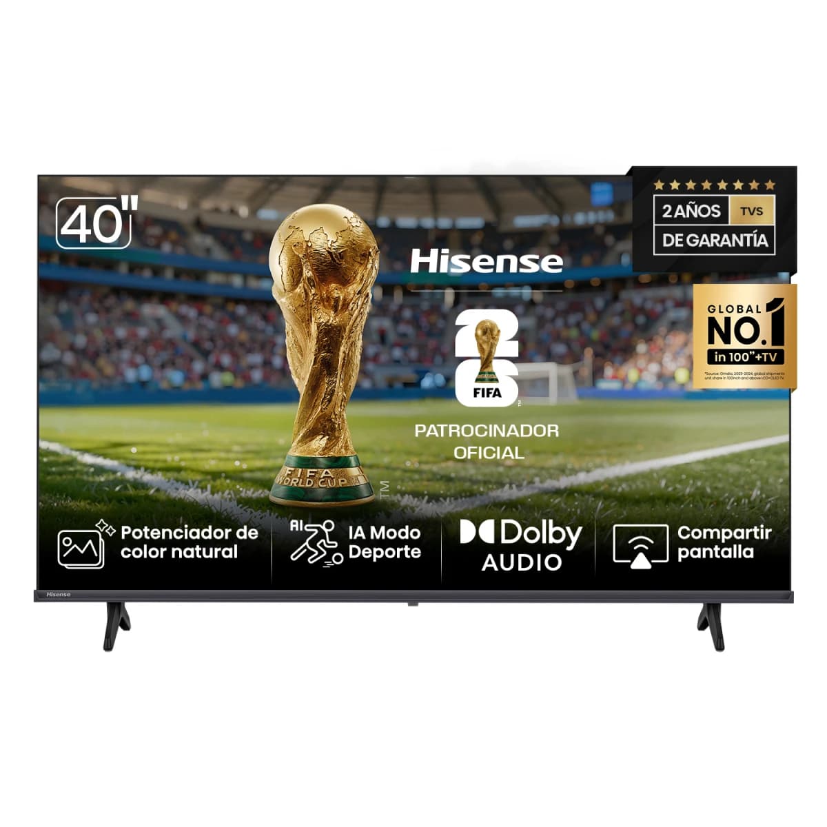 SMART TV HISENSE 40" SERIE A4K FULL HD