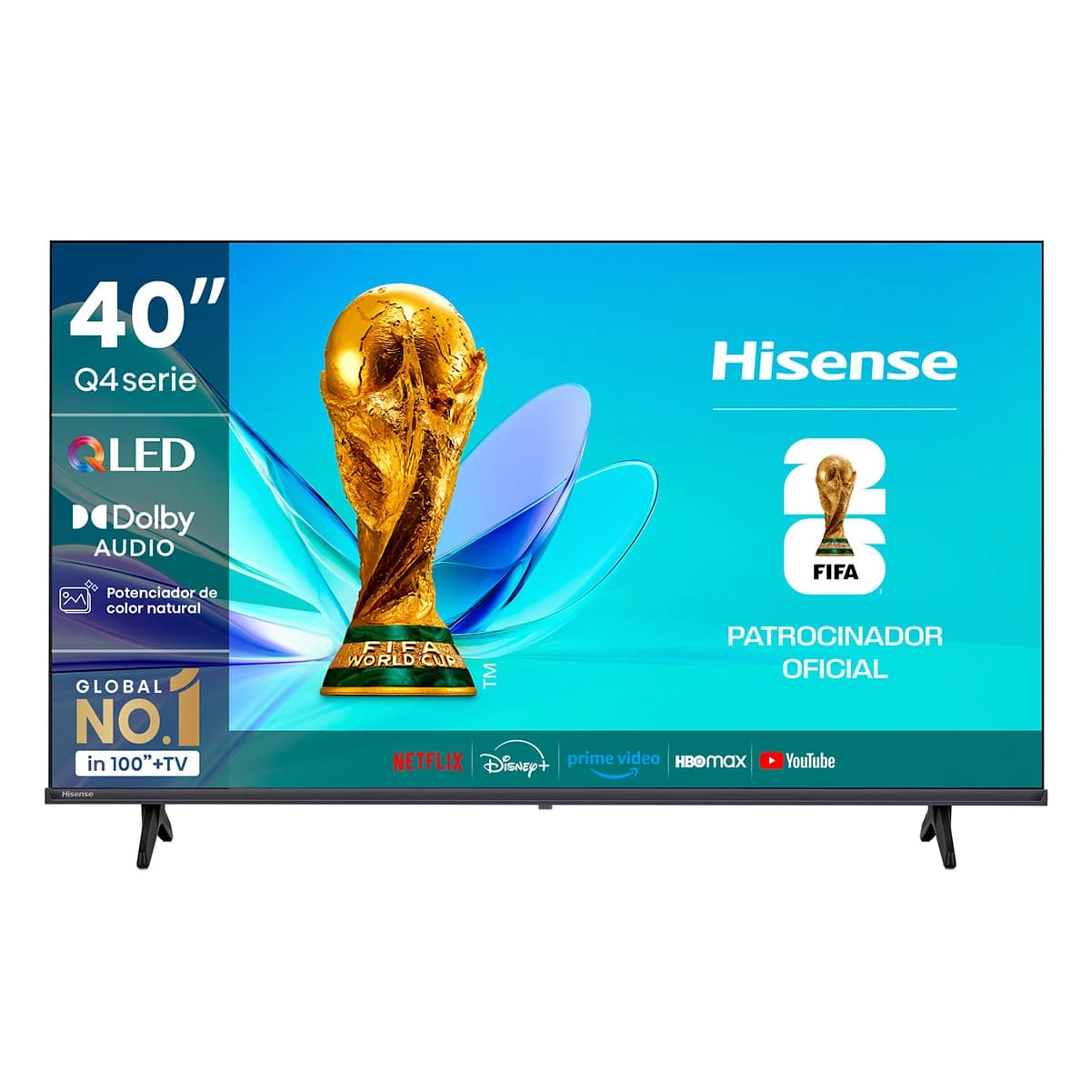 SMART TV HISENSE 40" QLED 4K VIDAA