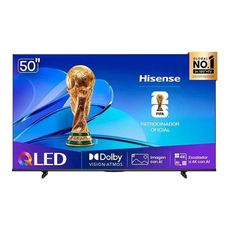SMART TV HISENSE 50" QLED 4K VIDAA