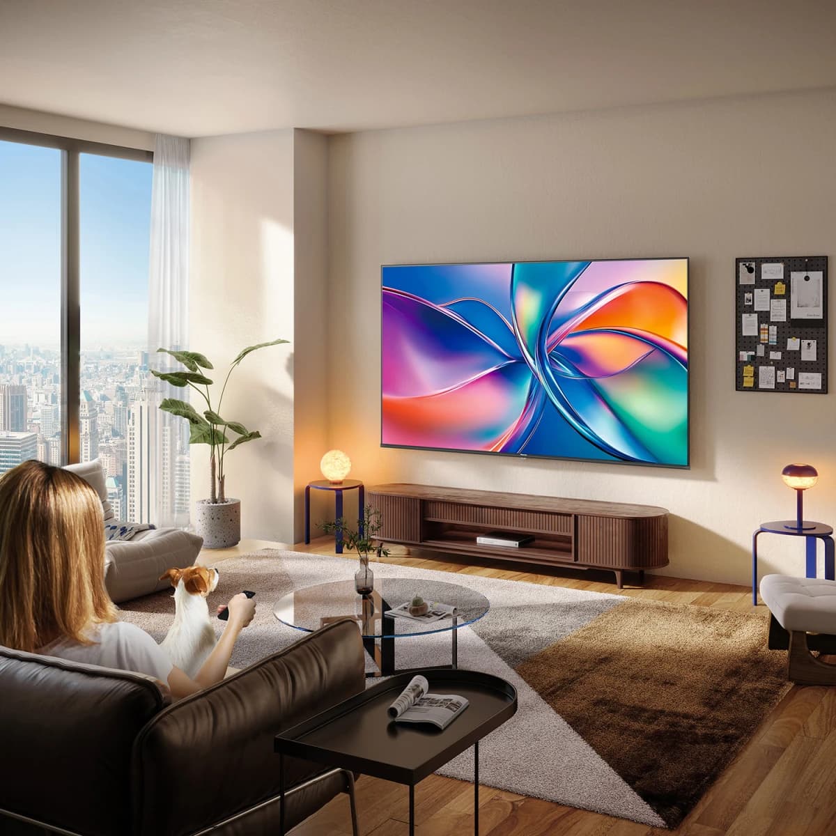 SMART TV HISENSE 50" QLED 4K VIDAA - 3
