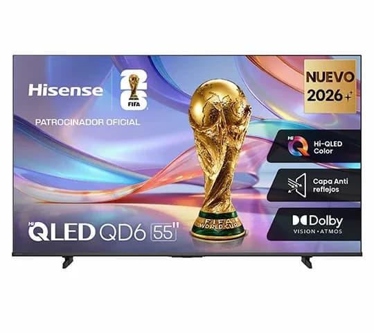 SMART TV HISENSE 55" 4K UHD QLED