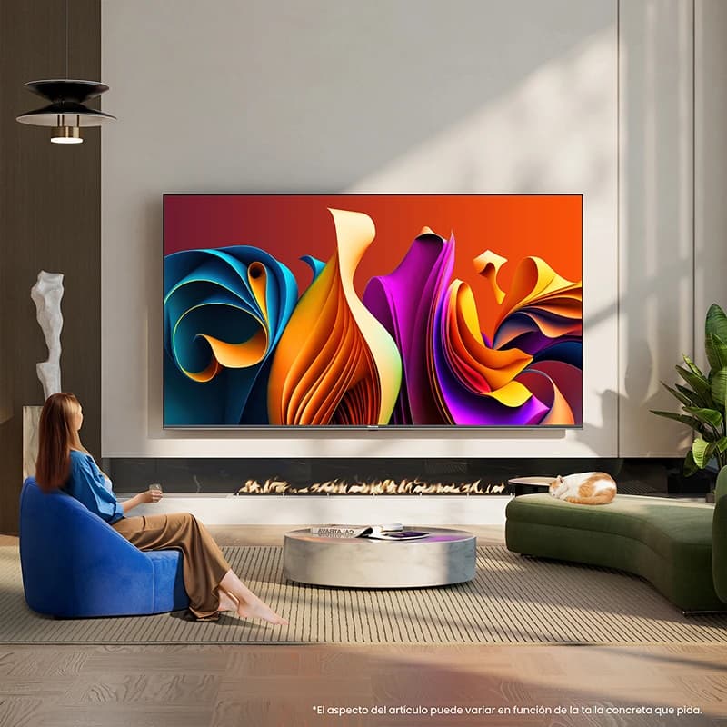 SMART TV HISENSE 55" 4K UHD QLED - 10