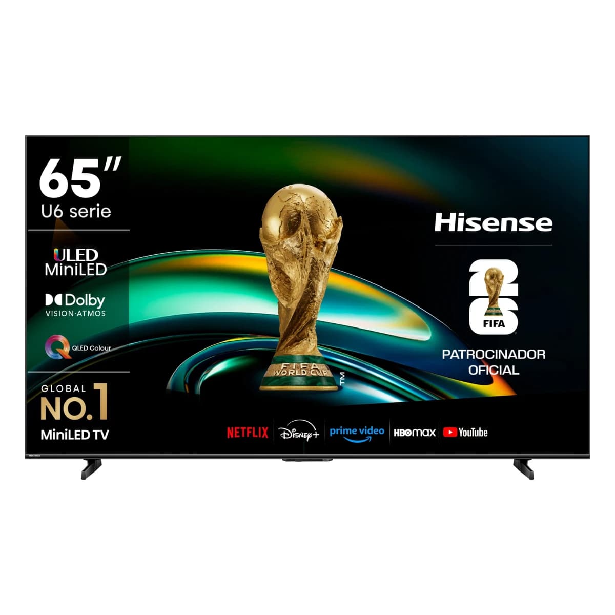 SMART TV HISENSE 65" SERIE U6Q