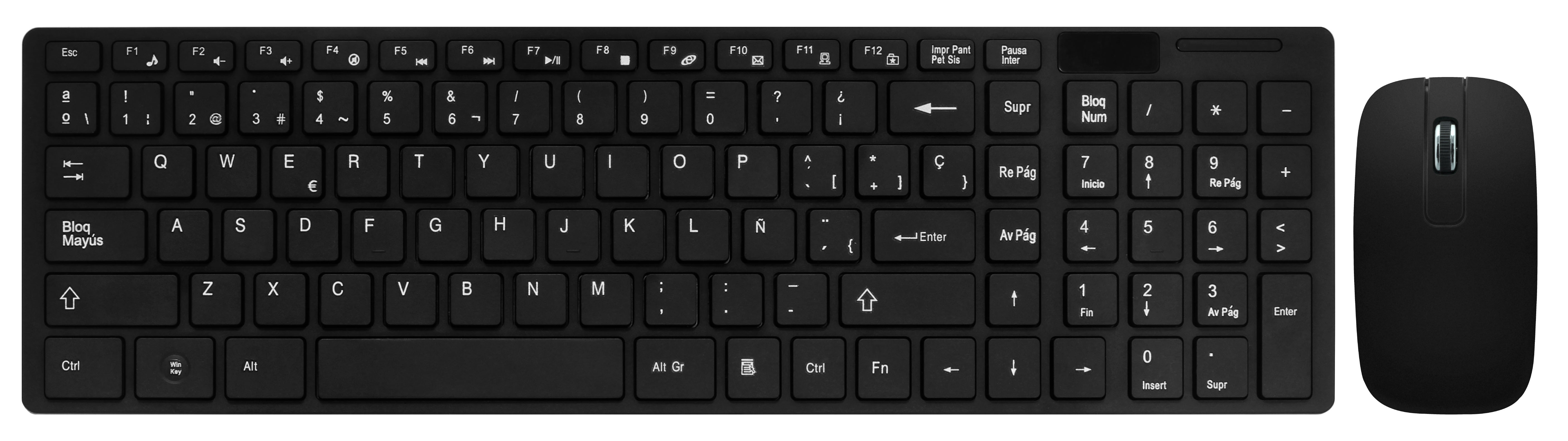 TECLADO Y MOUSE INALAMBRICO ARGOM