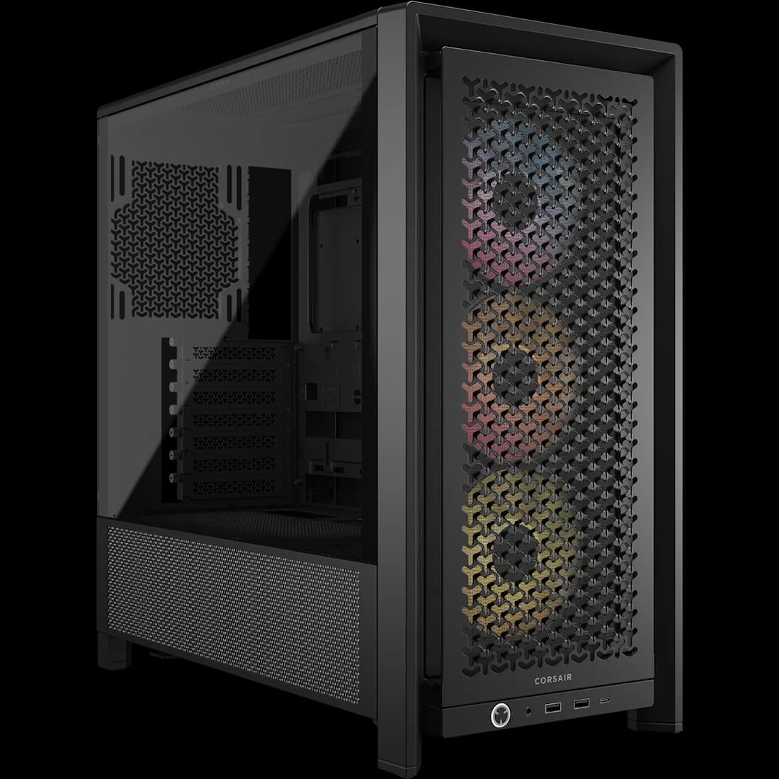 CORSAIR GABINETE FRAME 4000D RS ARGB NEGRO - 1