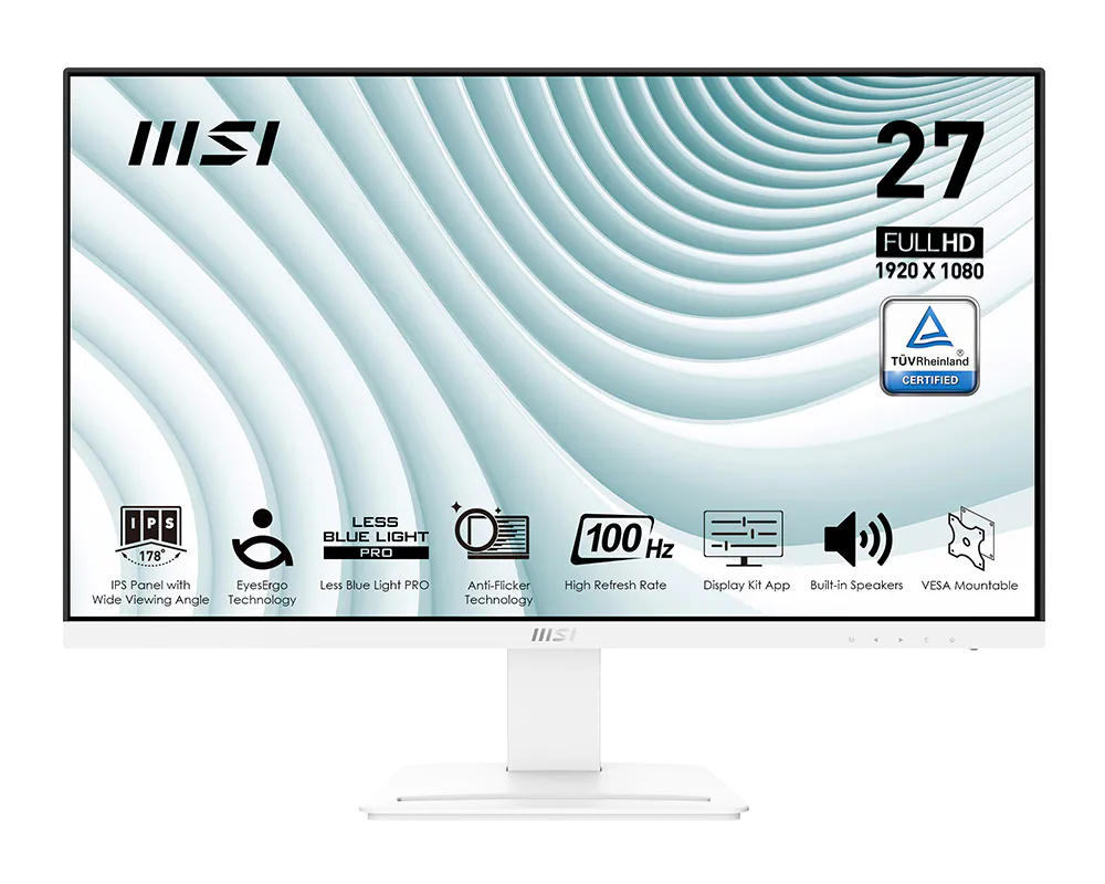 MSI MONITOR PRO MP273AW 27" FHD BLANCO - 1