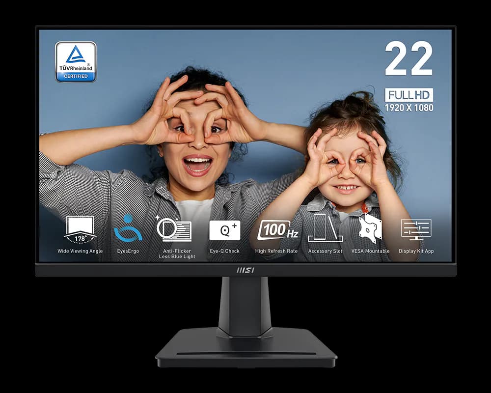 Monitor de 22" MSI PRO MP225V Full HD 100Hz. - 1