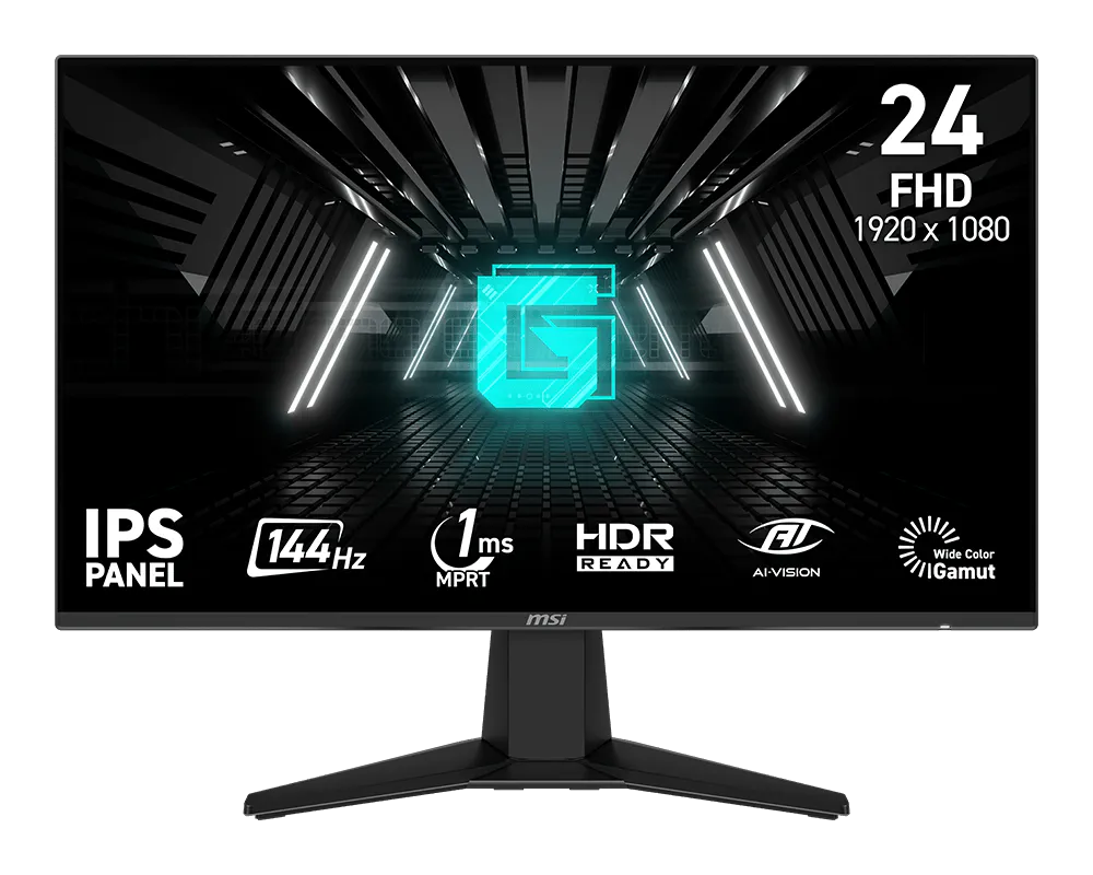 Monitor Gamer MSI G242L E14 de 24" IPS Full HD 144Hz - 1
