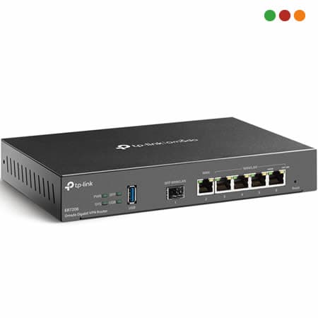 Red Inal - Router Cableado | VPN | GIGA | SFP | TL-ER7206 | TP-LINK - 2